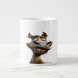 Funny donkey Art Design Jumbo-Tasse