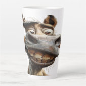 Funny donkey Art Design Milchtasse (Vorderseite)