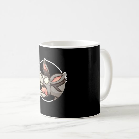 Funny Donkey Donkey Mule Kaffeetasse (VorderseiteRechts)