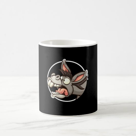 Funny Donkey Donkey Mule Kaffeetasse (Mittel)