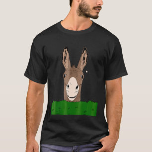 Funny Donkey Face Idee für humorvolle Menschen T-Shirt