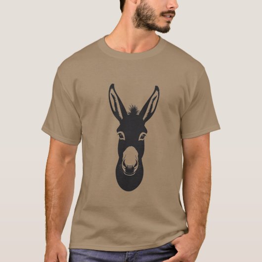 Funny Donkey Face Männer-T - Shirt - Unglaublich w (Vorderseite)