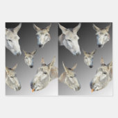 Funny Donkey, Geschenkblätter, Geschenkpapier Set (Vorderseite 2)