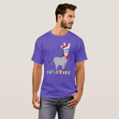 Funny Donkey Muletide Christmas T-Shirt (Vorne ganz)