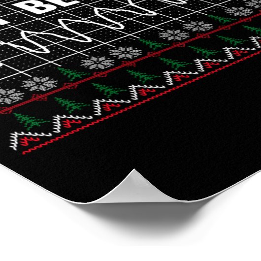 Funny Don't Be Tachy Ems Long Sleeve  Poster (Ecke)