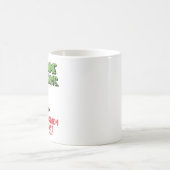 Funny "Don't Blame the Holidays" Weihnachten Kaffeetasse (Mittel)