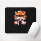 Funny Don't Bother Me Right Meow Cats Cat Coffee M Mousepad (Mit Mouse)