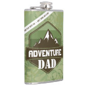 Funny Don't Drink & Adventure Personalisierte Gesc Flachmann (Rechts)