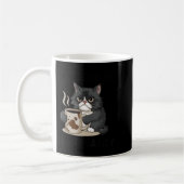 Funny Don't E Me I Fart Easily Black Cat Coffee Fa Kaffeetasse (Links)