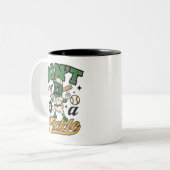 Funny Don't Get In A Pickle Baseball Pun  Zweifarbige Tasse (Vorderseite Links)