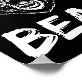 Funny Dont Poke The Bear Jagd Camping J Poster (Ecke)