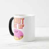 Funny Donut aufgeben Verwandlungstasse (Vorderseite Links)