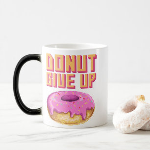 Funny Donut aufgeben Verwandlungstasse