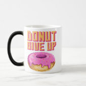 Funny Donut aufgeben Verwandlungstasse (Links)