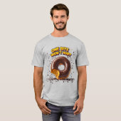 Funny Donut - Ein Biss wird dem T - Shirt nicht sc (Vorne ganz)