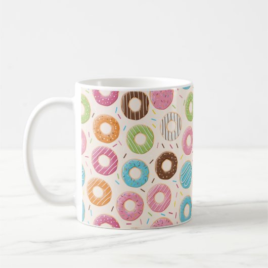 Funny Donut Kaffeetasse (Links)