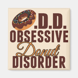 Funny Donut Magnet