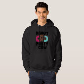 Funny Donut Party Crew Coole Doughnut Geschenk für Hoodie (Vorne ganz)