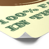 Funny Donut Poster (Ecke)