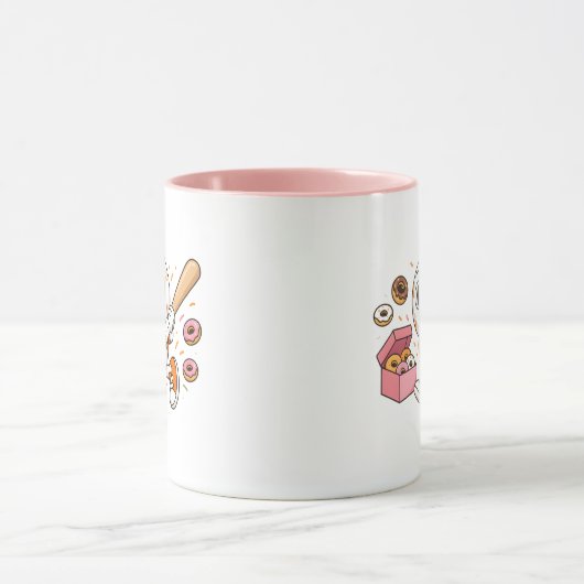 Funny Donut Tasse (Zentrum)