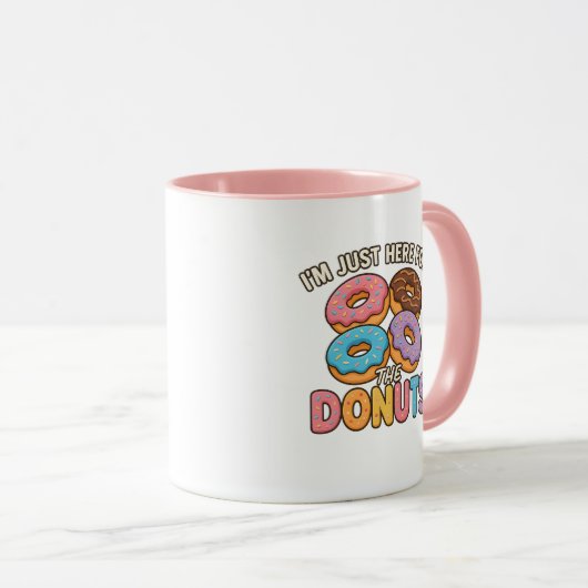 Funny Donut Tasse (VorderseiteRechts)