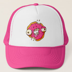 Funny Donut Zombie Design Truckerkappe
