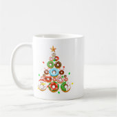 Funny Donuts Christmas Tree Lights Xmas Pjs Boys K Kaffeetasse (Links)