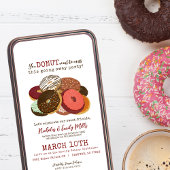 Funny Donuts geht weg Party Einladung