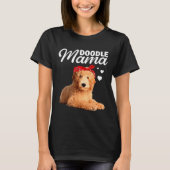 Funny Doodle Mama Design für Mama Frauen Goldendoo T-Shirt (Vorderseite)