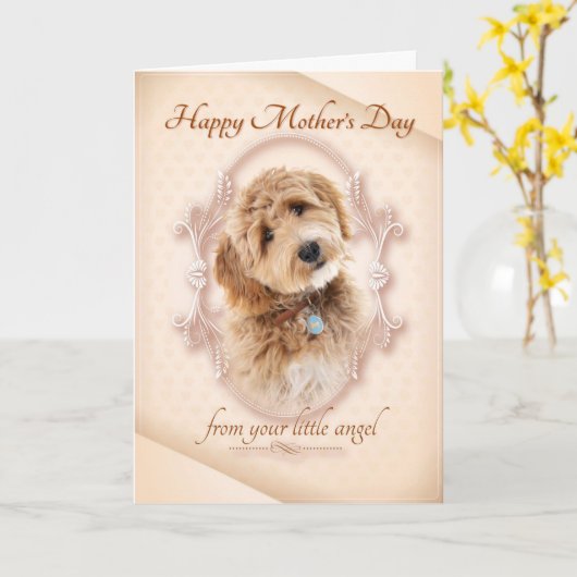 Funny Doodle Mütter Day Karte (Gelbe Blume)