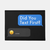 Funny Doormat - Die unerwünschte Matte (Vorderseite)