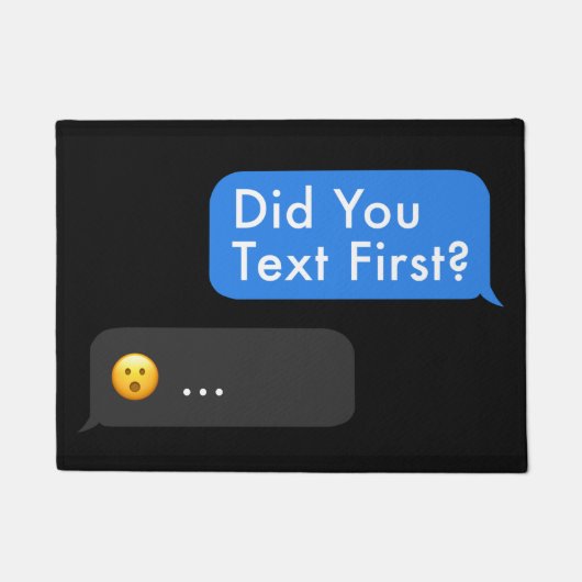 Funny Doormat - Die unerwünschte Matte (Vorderseite)