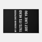 Funny doormat für den deutschen Hirten ! Fußmatte (Vorderseite)