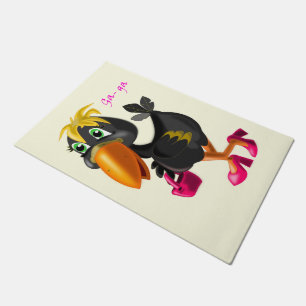 Funny Doormat mit dem modernen Vogel Fußmatte
