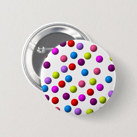 Funny Dots Button (Vorne & Hinten)