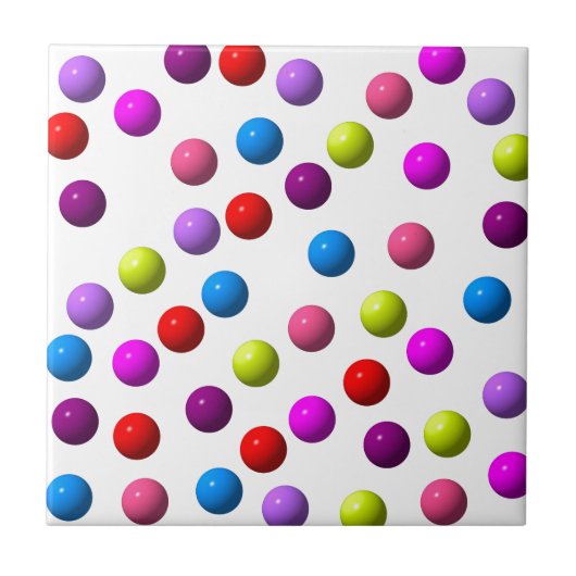 Funny Dots Fliese (Vorderseite)