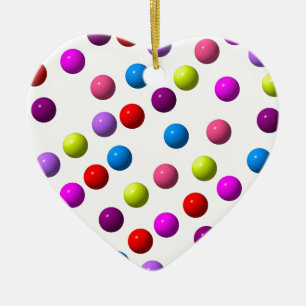 Funny Dots Keramik Ornament