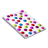 Funny Dots Notizblock (Rechte Seite)
