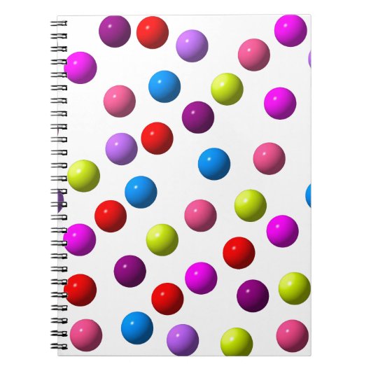 Funny Dots Notizblock (Vorderseite)