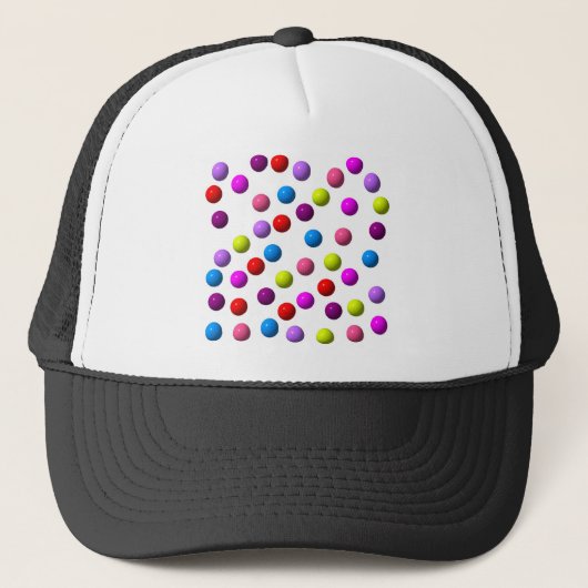 Funny Dots Truckerkappe (Vorderseite)