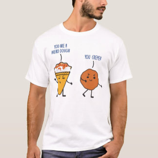 Funny Dough Crepe Food Lover Feinschmecker Pun Jok T-Shirt