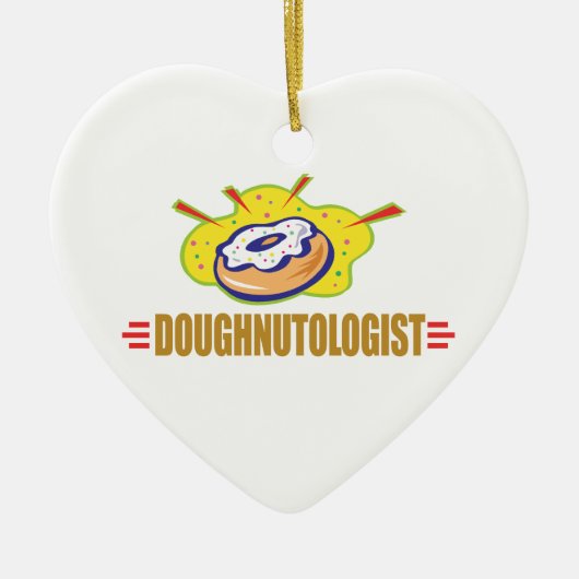 Funny Doughain Keramikornament (Vorne)