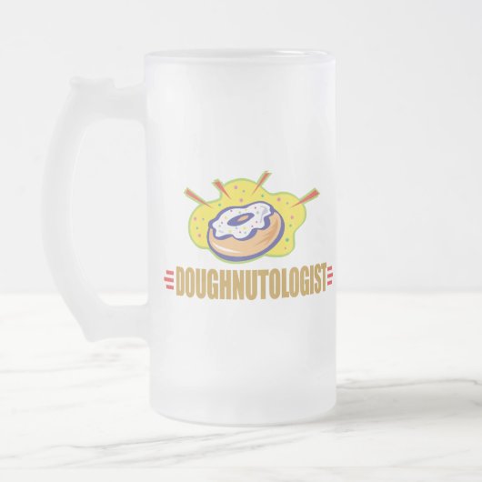 Funny Doughain Mattglas Bierglas (Links)