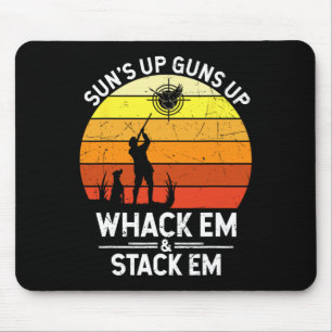 Funny Dove Jagd - Taubenjagd Saison Mousepad