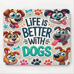 Funny Dover Lovers Mousepad