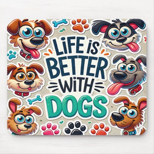 Funny Dover Lovers Mousepad (Vorne)