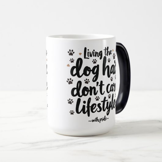 Funny Downer Life Verwandlungstasse (VorderseiteRechts)