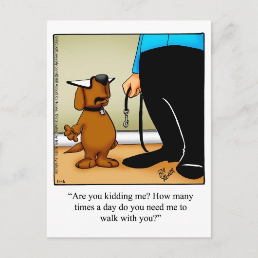 Funny Downer Postcard Postkarte (Vorderseite)