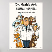 Funny Dr. Noah's Ark Poster (Vorne)