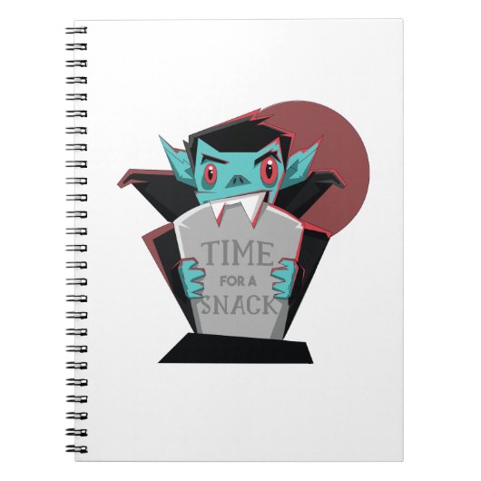 Funny Dracula Zitat Notizblock (Vorderseite)